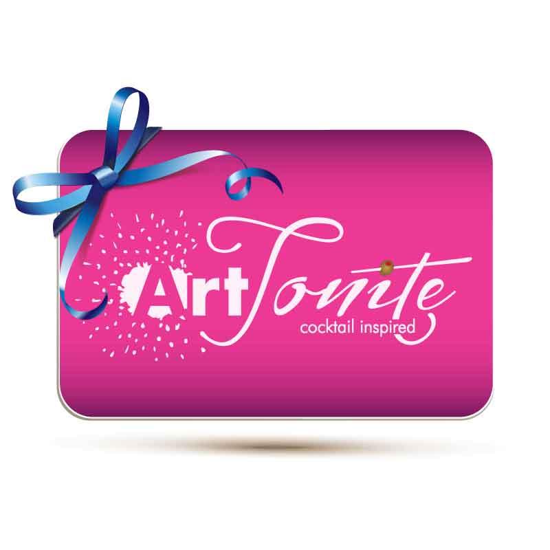 ArtTonite Gift Ticket, Give creatively, Gift Ideas, Give a Gift